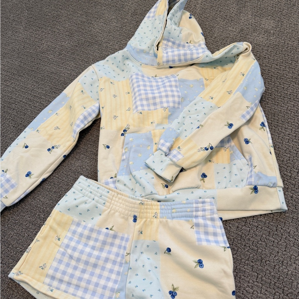 Altard State Wild Berry Hoodie and Shorts (L)